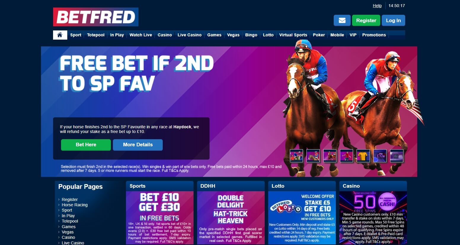 betfred sports and bonus horse betting 